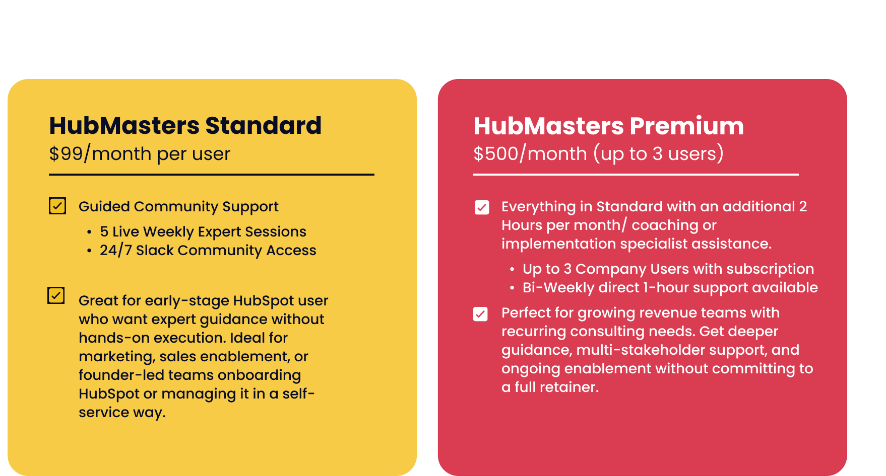 HubMasters Chart HubMasters Chart