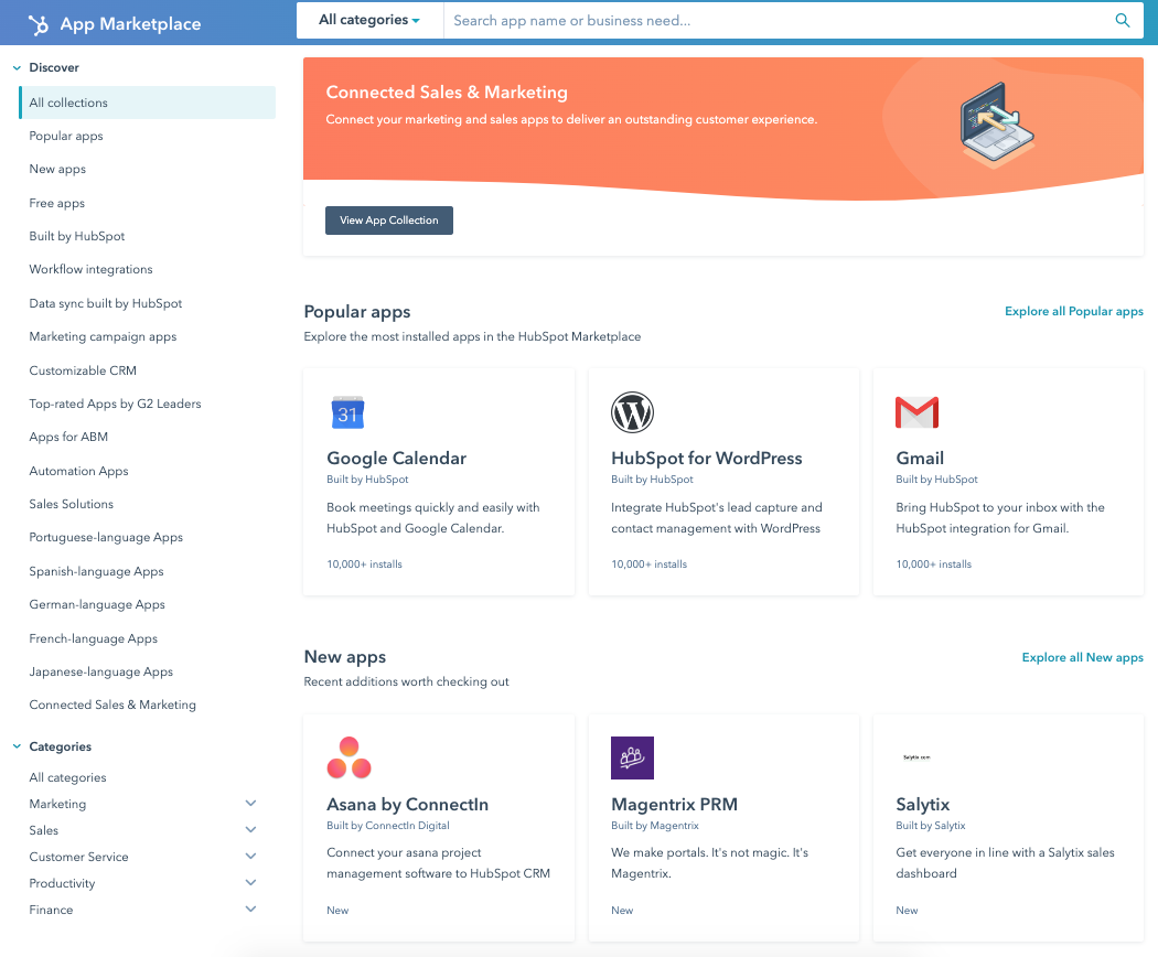 HubSpot_App_Marketplace